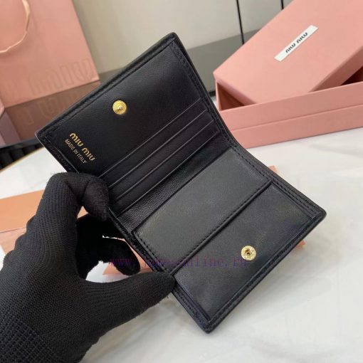 MiuMiu Bags Equipped With A Complete Set Of Original Packaging The New Pocket Wallet Is Made Of Imported To 49py6b9k - Image 8