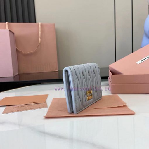 MiuMiu Bags Equipped With A Complete Set Of Original Packaging The New Pocket Wallet Is Made Of Imported To fpx9y0vx - Image 3