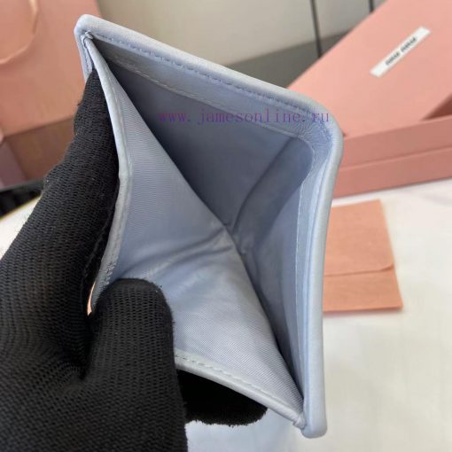 MiuMiu Bags Equipped With A Complete Set Of Original Packaging The New Pocket Wallet Is Made Of Imported To fpx9y0vx - Image 10