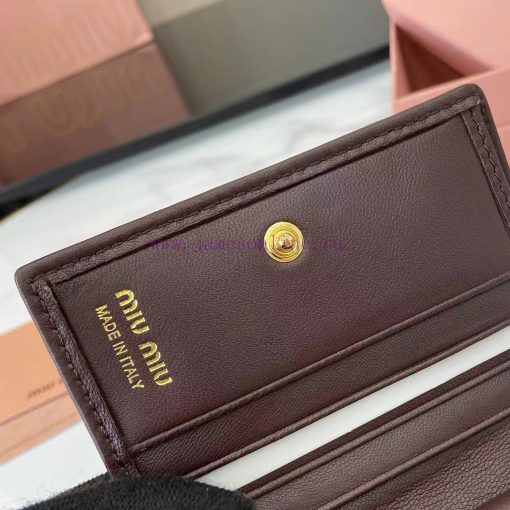 MiuMiu Bags Equipped With A Complete Set Of Original Packaging The New Pocket Wallet Is Made Of Imported To al2hy8jg - Image 9