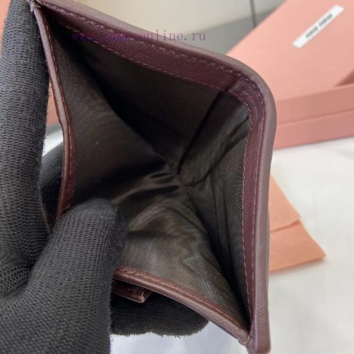 MiuMiu Bags Equipped With A Complete Set Of Original Packaging The New Pocket Wallet Is Made Of Imported To al2hy8jg - Image 10