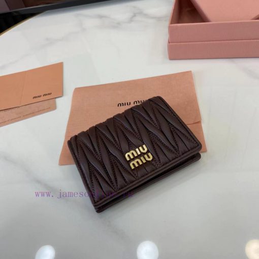 MiuMiu Bags Equipped With A Complete Set Of Original Packaging The New Pocket Wallet Is Made Of Imported To al2hy8jg - Image 12