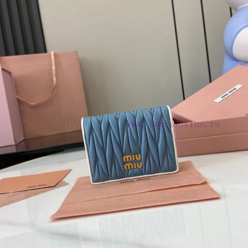MiuMiu Bags Equipped With A Complete Set Of Original Packaging The New Pocket Wallet Is Made Of Imported To z5jt4yk1 - Image 2