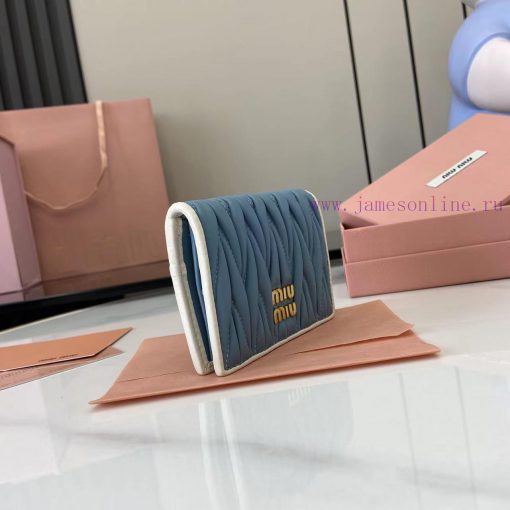 MiuMiu Bags Equipped With A Complete Set Of Original Packaging The New Pocket Wallet Is Made Of Imported To z5jt4yk1 - Image 3