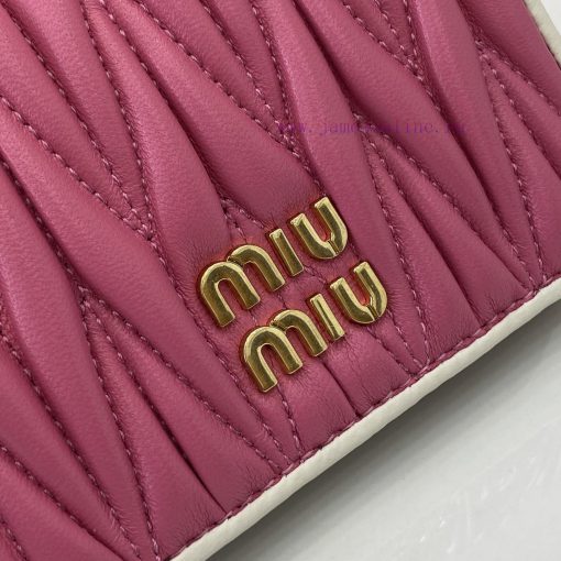 MiuMiu Bags Equipped With A Complete Set Of Original Packaging The New Pocket Wallet Is Made Of Imported To dg0fzdml - Image 6