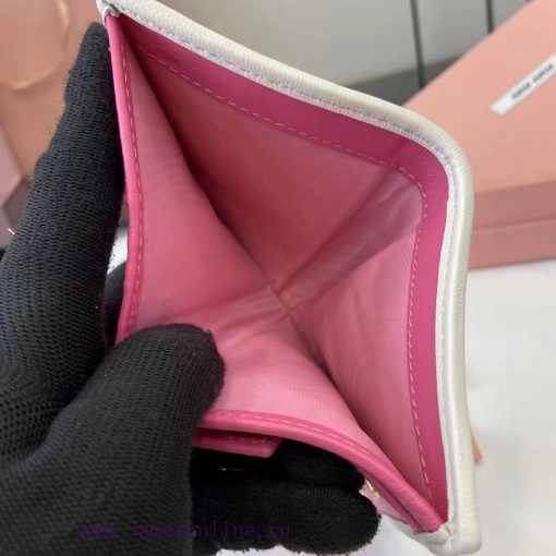 MiuMiu Bags Equipped With A Complete Set Of Original Packaging The New Pocket Wallet Is Made Of Imported To dg0fzdml - Image 10