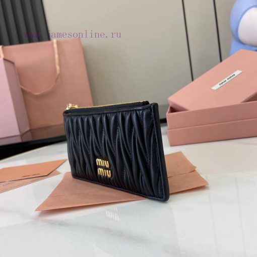 MiuMiu Bags The Latest Pocket Wallet Card Bag Comes With A Complete Set Of Original Packaging Featuring Top u5lljjgx - Image 3