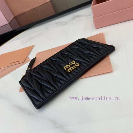 MiuMiu Bags The Latest Pocket Wallet Card Bag Comes With A Complete Set Of Original Packaging Featuring Top u5lljjgx - Image 5