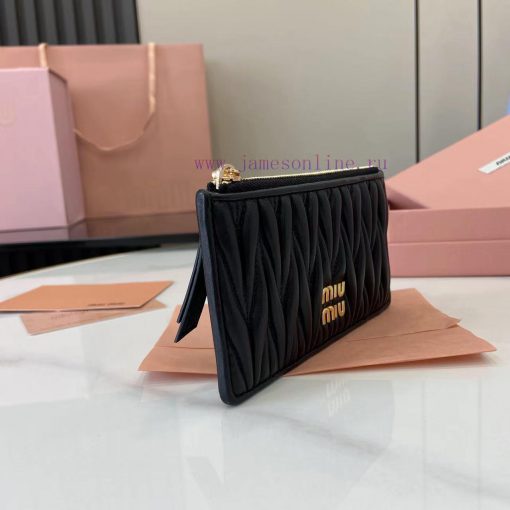 MiuMiu Bags The Latest Pocket Wallet Card Bag Comes With A Complete Set Of Original Packaging Featuring Top u5lljjgx - Image 7