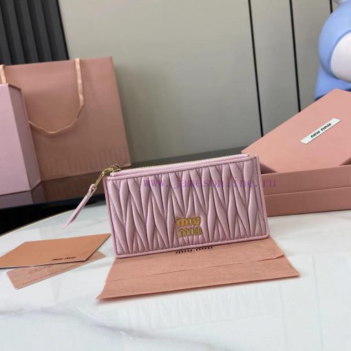 MiuMiu Bags The Latest Pocket Wallet Card Bag Comes With A Complete Set Of Original Packaging Featuring Top oxxauys9