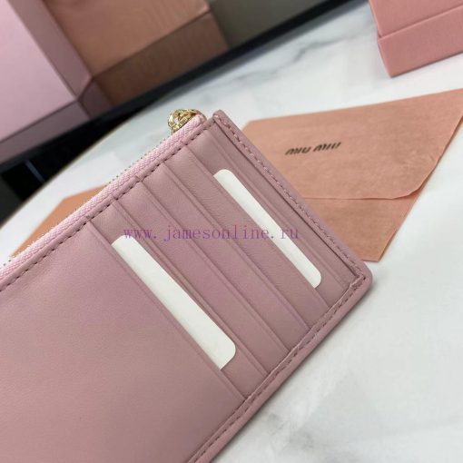 MiuMiu Bags The Latest Pocket Wallet Card Bag Comes With A Complete Set Of Original Packaging Featuring Top oxxauys9 - Image 11