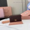 MiuMiu Bags The Latest Pocket Wallet Card Bag Comes With A Complete Set Of Original Packaging Featuring Top qbdmaa5d