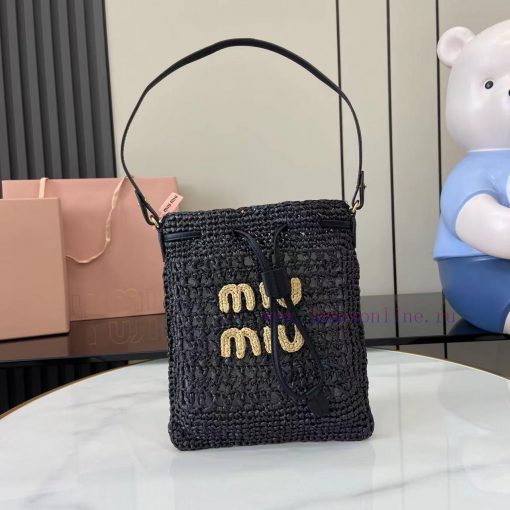 MiuMiu Bags The New Product "Comes With A Full Set Of Original Packaging" Is A Woven Bag Made Of Japanese I vcnu294e