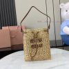 MiuMiu Bags The New Product "Comes With A Full Set Of Original Packaging" Is A Woven Bag Made Of Japanese I 4pbyo9id
