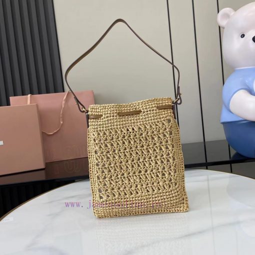 MiuMiu Bags The New Product "Comes With A Full Set Of Original Packaging" Is A Woven Bag Made Of Japanese I 4pbyo9id - Image 4