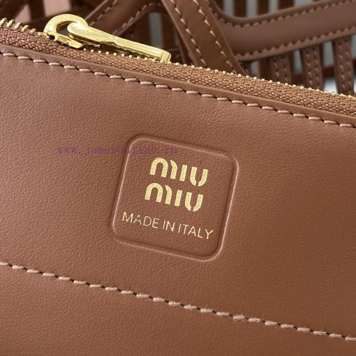 MiuMiu Bags The New MIUM Product Comes With A Full Set Of Original Packaging Featuring A Soft Nappa Leather 5cavp37a - Image 10