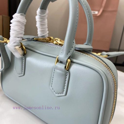 MiuMiu Bags New MIU MIU With Full Original PackagingBowling Upper Body Effect Miu Miu Ladies ArcadiaThe Lig 2ps45wk5 - Image 9