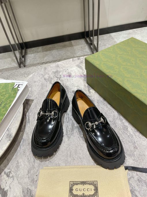 .gucc …i Fw24 New Arrival～G's Classic Thick Soled Height Increasing Loafers New ProductThe Luxu 2v4yivvc - Image 3