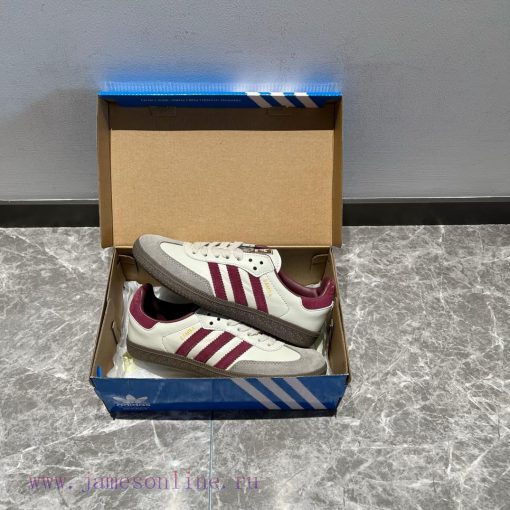 Top Adidas Originals SAMBA OG Low Cut Burgundy Samba Was Born On The Field And Has Now Become A jph57tmu - Image 7