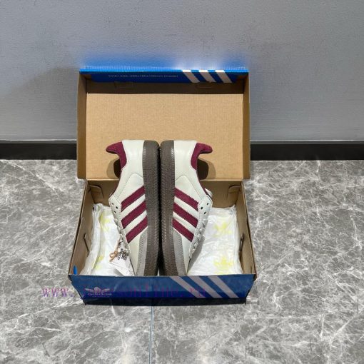 Top Adidas Originals SAMBA OG Low Cut Burgundy Samba Was Born On The Field And Has Now Become A jph57tmu - Image 8