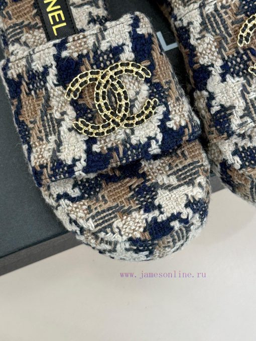Chanel | Chanel 25c Spring/Summer New ProductsChain Double C Lazy SlippersThis Year Chanel Has e5svrbc2 - Image 8