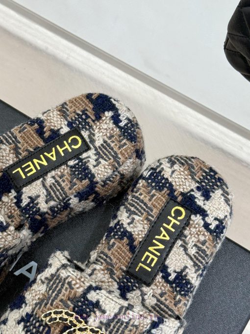 Chanel | Chanel 25c Spring/Summer New ProductsChain Double C Lazy SlippersThis Year Chanel Has e5svrbc2 - Image 9