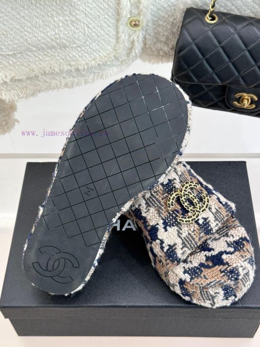 Chanel | Chanel 25c Spring/Summer New ProductsChain Double C Lazy SlippersThis Year Chanel Has e5svrbc2 - Image 10