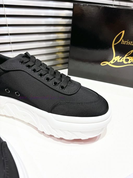 ╔ Low Cut Canvas Thick Soled Sports Shoes - Black ╗️Top Tier Customized Version 2025 𝐬𝐬𝑪𝒉𝒓𝒊𝒔𝒕𝒊𝒂 il5s5xma - Image 8