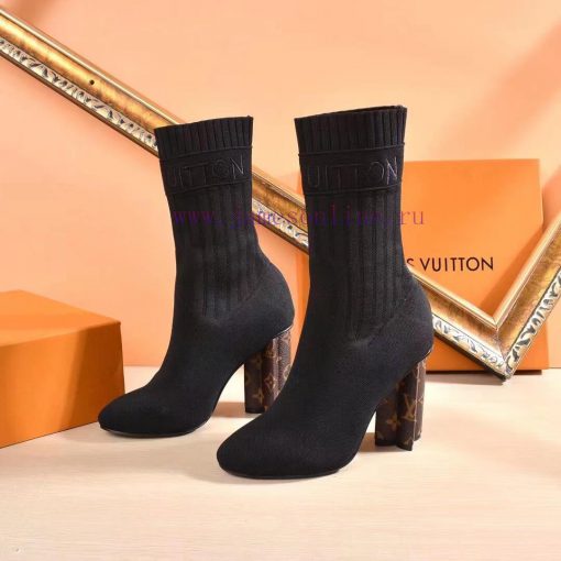 The New L ️ V Socks And Boots Have Been Shipped With High-end Fly Woven Upper/rose/rose Upper E r5chlczp - Image 3