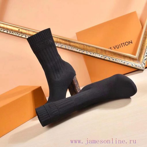 The New L ️ V Socks And Boots Have Been Shipped With High-end Fly Woven Upper/rose/rose Upper E r5chlczp - Image 6