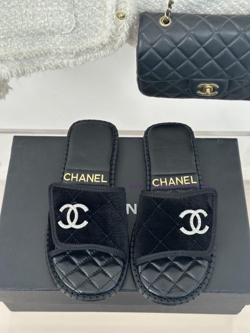 @Chanel | Chanel 24C New Product ClassicDouble C Flat SlippersThe Shoe Upper Is Made Of Importe myik5g77 - Image 5