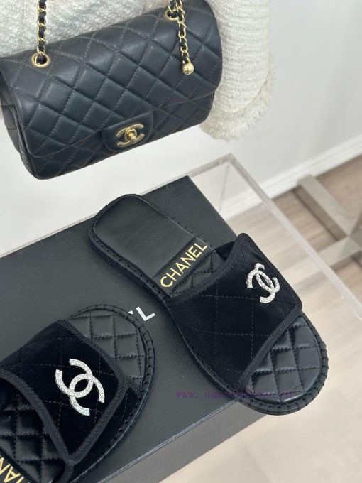 @Chanel | Chanel 24C New Product ClassicDouble C Flat SlippersThe Shoe Upper Is Made Of Importe myik5g77 - Image 6