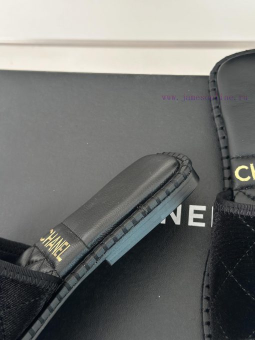 @Chanel | Chanel 24C New Product ClassicDouble C Flat SlippersThe Shoe Upper Is Made Of Importe myik5g77 - Image 7