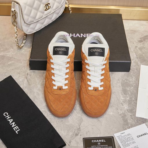 Chanel -2024 Top Casual SneakersThis Classic Design Features A Shoe Upper With A Variety Of Emb t1315ywv - Image 6