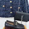 Tods Classic Coarse Heel Horseneck BuckleloaferSignature T-shaped Buckle Simple And ExquisiteTh dyc559a1