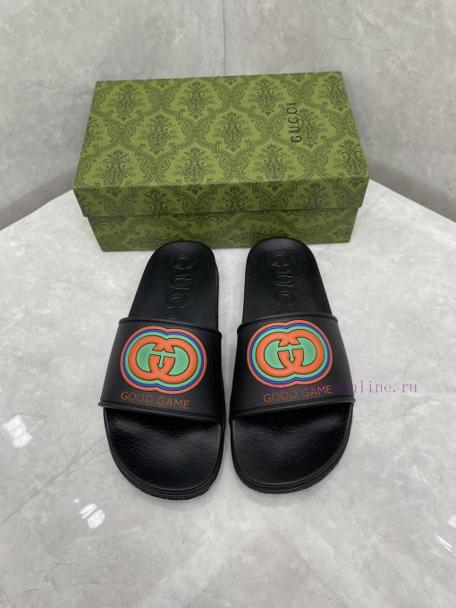 ️Gucci Official Website Men's And Women's Good Game Slippers SandalsIn This Edition Series The u1wbxvfe - Image 2