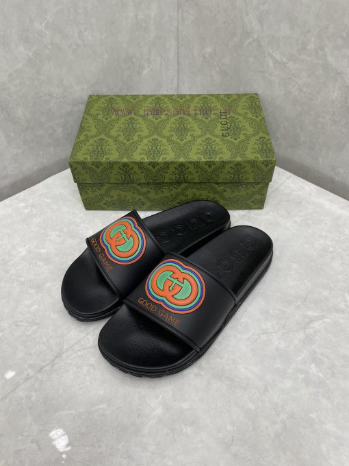 ️Gucci Official Website Men's And Women's Good Game Slippers SandalsIn This Edition Series The u1wbxvfe - Image 4