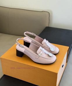 Herme…s Ss24 New Arrival～Hermes 24 Spring/Summer Slingback New ProductsSmall Square Head Paired 5s4vcfr9