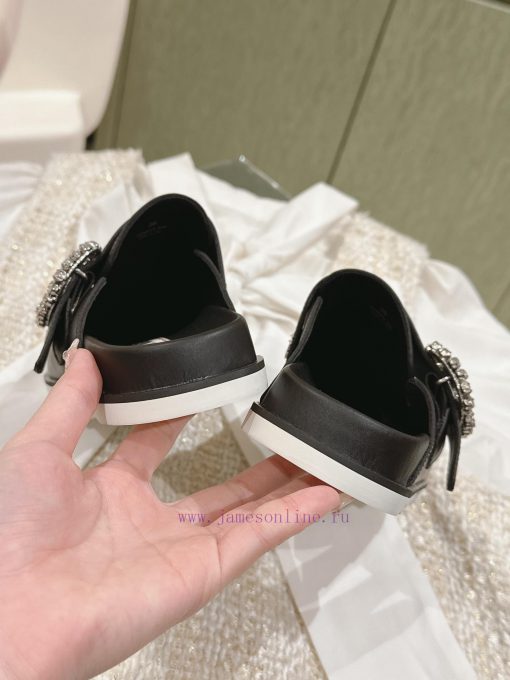 | ²⁰²4 𝐬𝐬  🤍🤎𝐑𝐨𝐠𝐞𝐫𝐕𝐢𝐯𝐢𝐞𝐫 Roger Vivian's Latest Boken Slippers Lazy Toe Slippers Are The Most Co 7gmilugz - Image 6