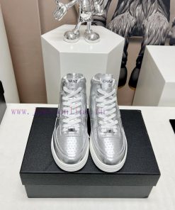 Leather Mask 'Top'Chanel C Home 2024 Vs Spring/Summer Hot Canvas Leisure SeriesHigh Top Color B 5dijli1g
