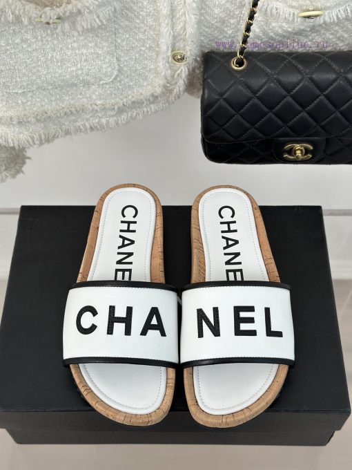 Chanel | Chanel 23p New Large Letter Lazy SlippersIn Summer It Is Necessary For Everyone To Hav k0gq9wk3 - Image 5