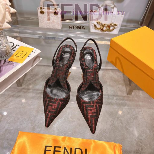 ② ⓪②④ Fen.di Frist Series Open Heel Shoes_____________________One To One Original Production Me eheyt74s - Image 2