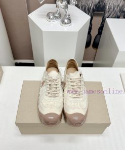 Top Fabric "LEMAIRE 24vs Spring Latest King Explosives SeriesRound Toe Lace Up German Training uwd0jsny