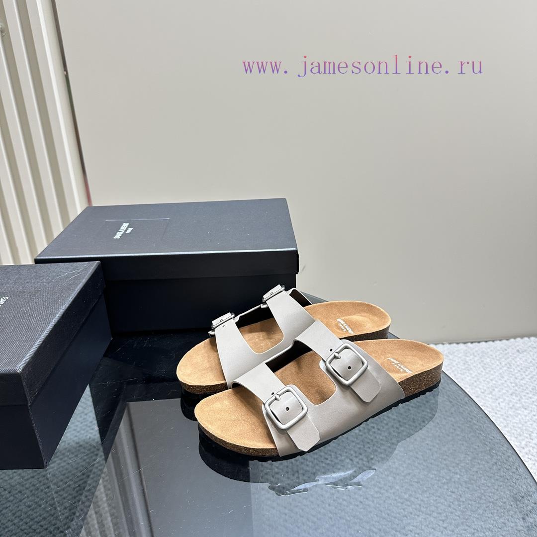 SAIN LAURENT YSS SlippersSuper Beautiful On The Upper Foot Original 11 Mold Synchronized With T wyscbcgz - Image 2