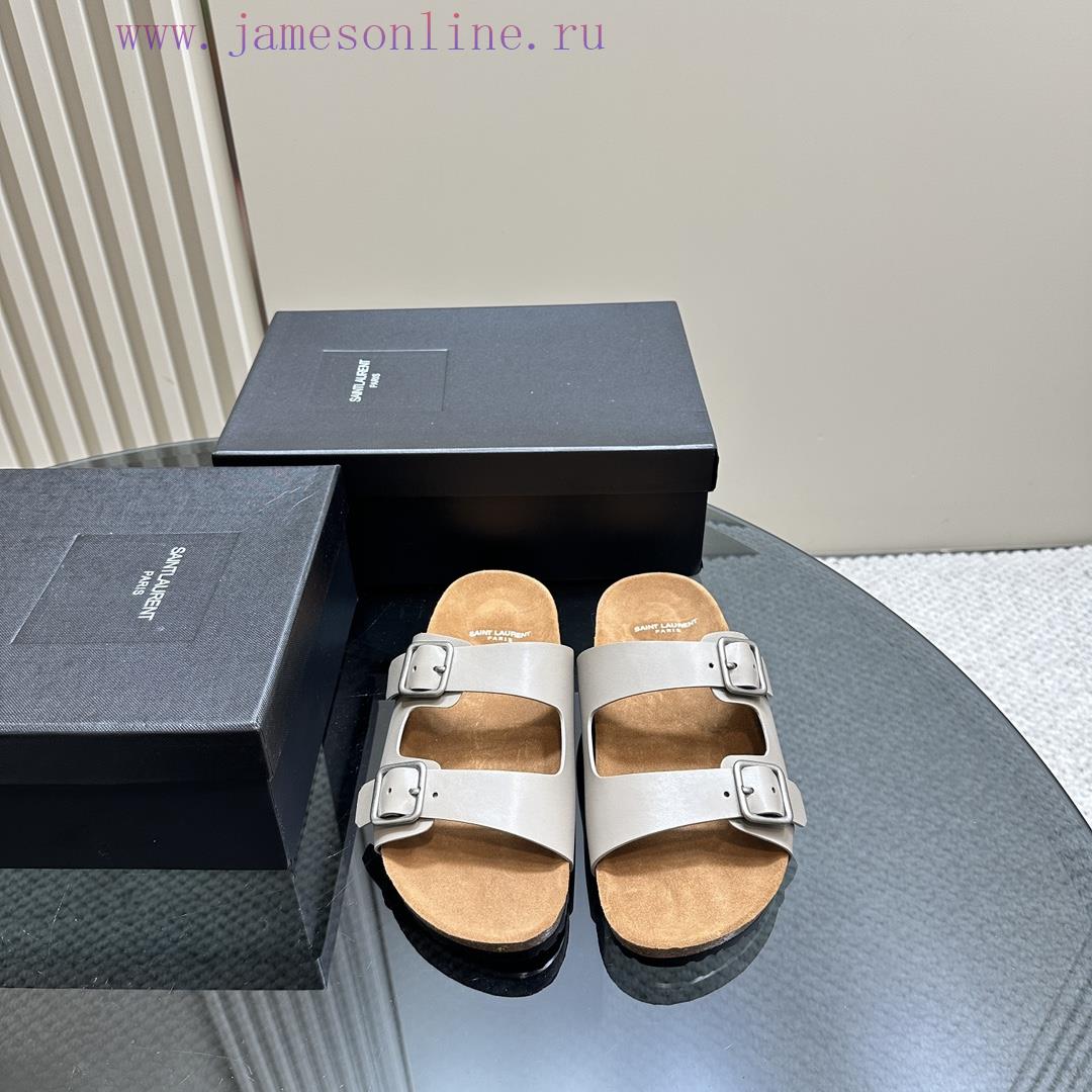 SAIN LAURENT YSS SlippersSuper Beautiful On The Upper Foot Original 11 Mold Synchronized With T wyscbcgz - Image 3