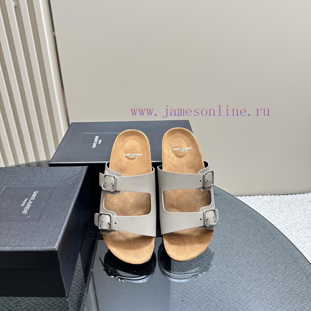 SAIN LAURENT YSS SlippersSuper Beautiful On The Upper Foot Original 11 Mold Synchronized With T wyscbcgz - Image 6