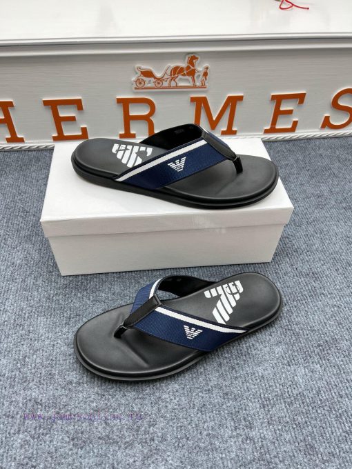 Armani Official Website Synchronized Slippers 🩴  The Most Popular In The Market Accepting Mater xn9h7r68 - Image 5