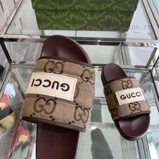 Gucci 24ss Spring/Summer New Couple's Slippers ️️ Super Comfortable Bare Leg Wear Full Return R 753gwu4l - Image 6