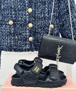 MIU MIU Classic Velcro Beach SandalsThis Sandal Is Really Cute. The Upper Foot Is Super Soft An 4ybfjj9c