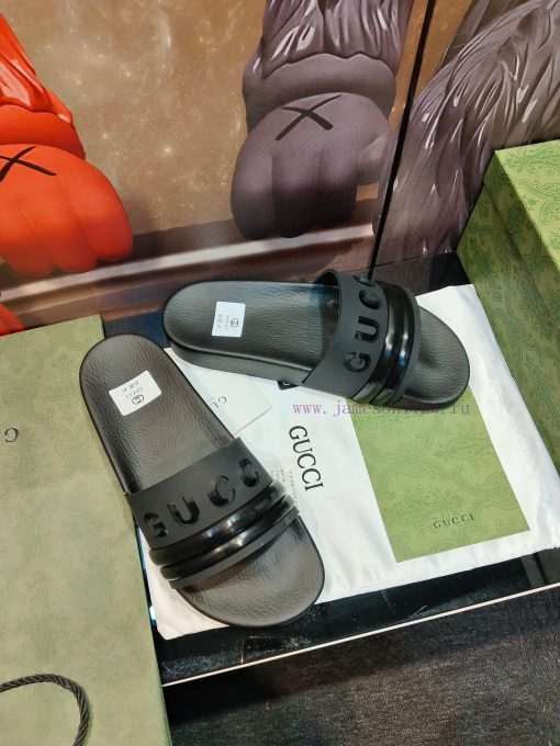 Not Giving Up Benefits——- Brand GUCCIGucci——- Describe Summer Couples 🧑‍🤝‍🧑 Slippers With A Top gjpe48f2 - Image 9